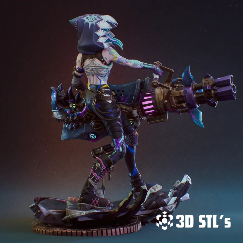 Arcane Jinx STL 3D Print Model - Image 5