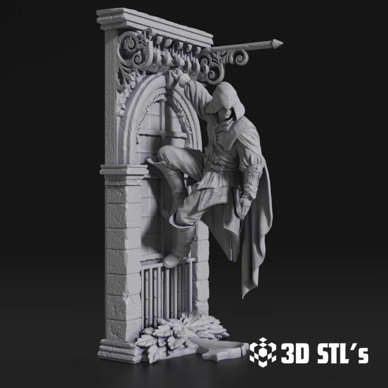 Assassin's Creed STL 3D Print Model