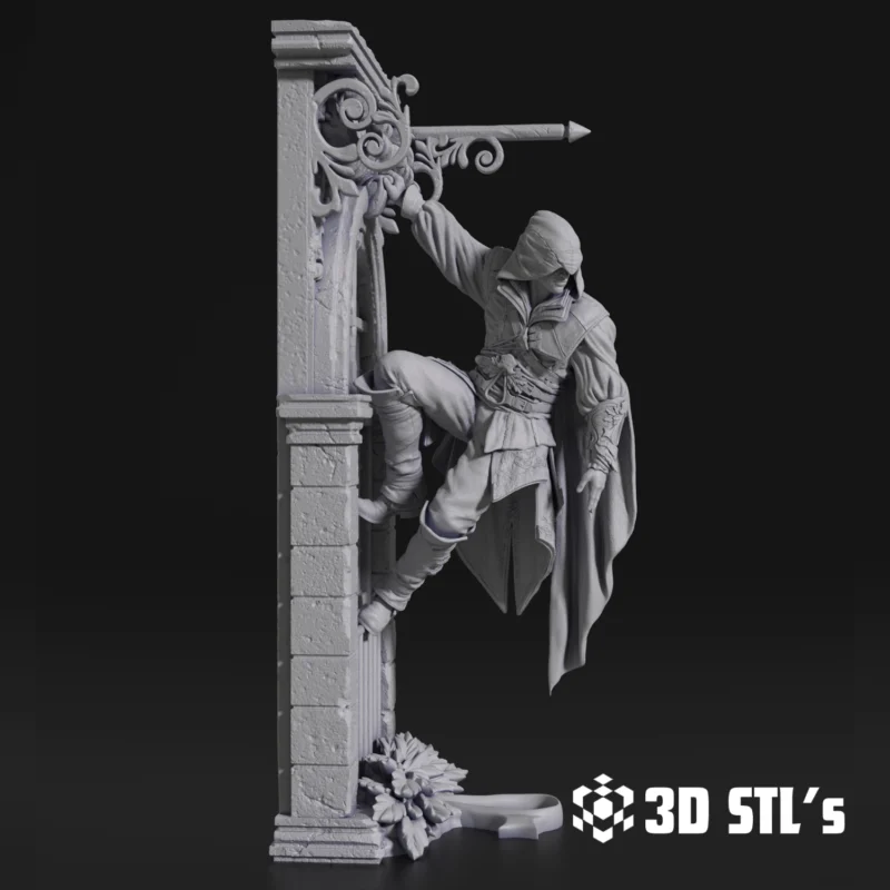 Assassin's Creed STL 3D Print Model