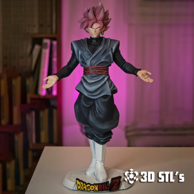 Black Goku STL 3D Print Model