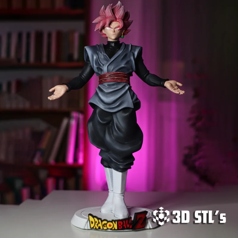 Black Goku STL 3D Print Model