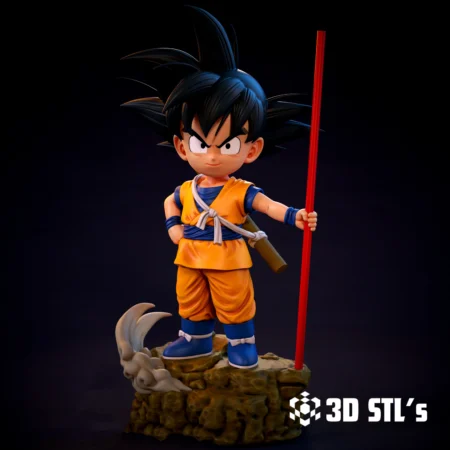 Goku Daima STL 3D Print Model