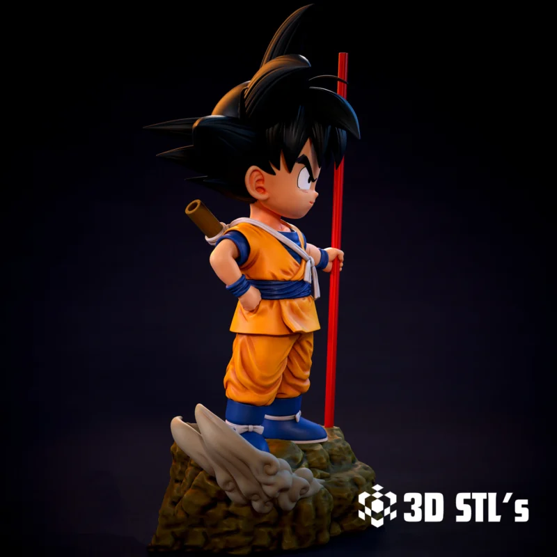 Goku Daima STL 3D Print Model