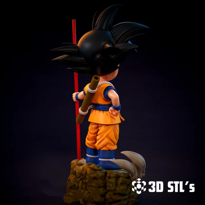 Goku Daima STL 3D Print Model