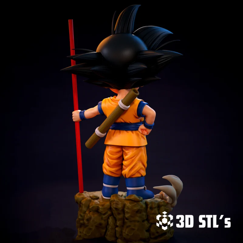 Goku Daima STL 3D Print Model