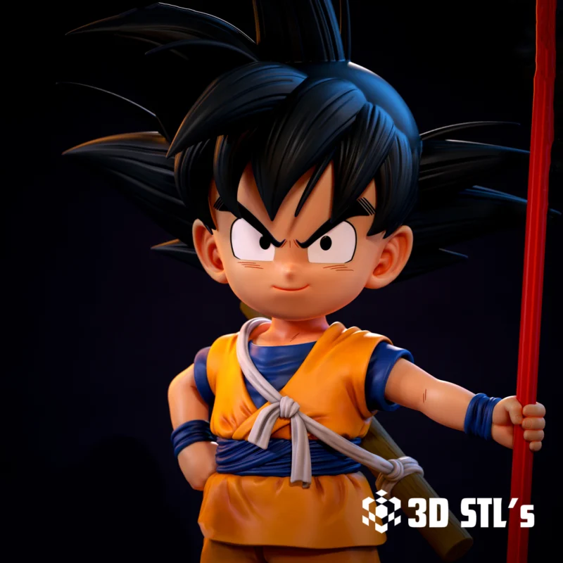 Goku Daima STL 3D Print Model