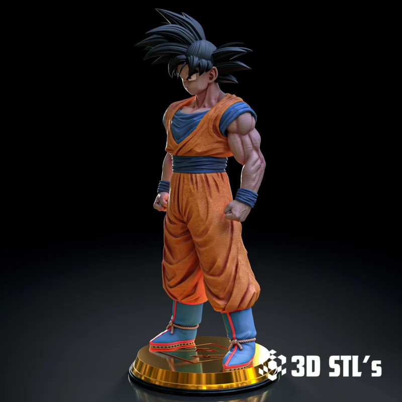 Goku STL 3D Print Model