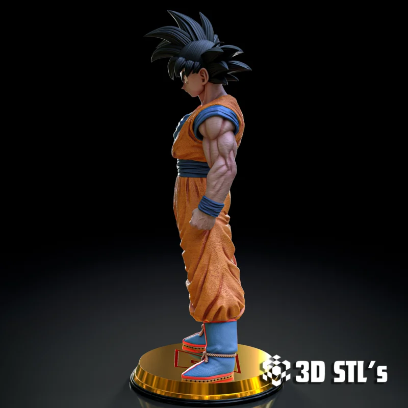 Goku STL 3D Print Model