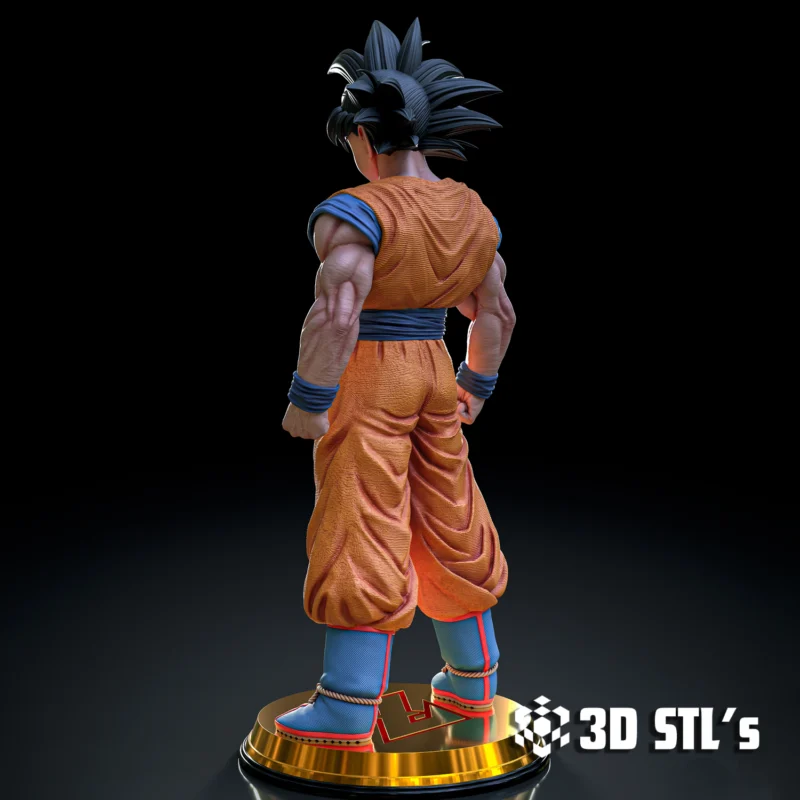 Goku STL 3D Print Model