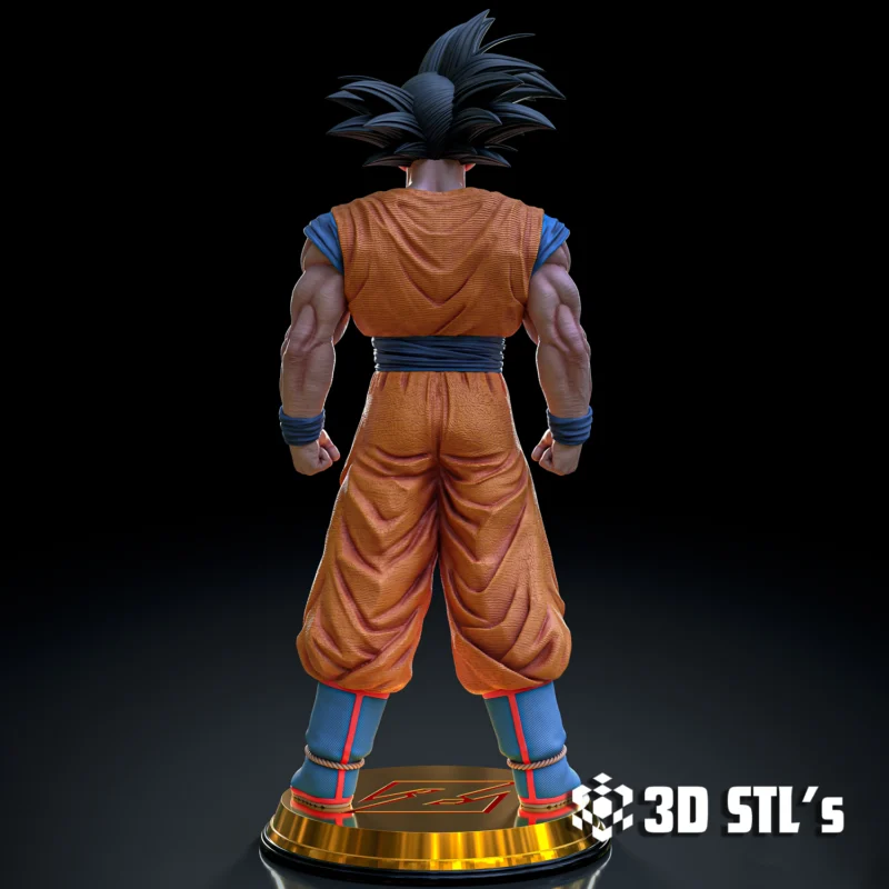 Goku STL 3D Print Model