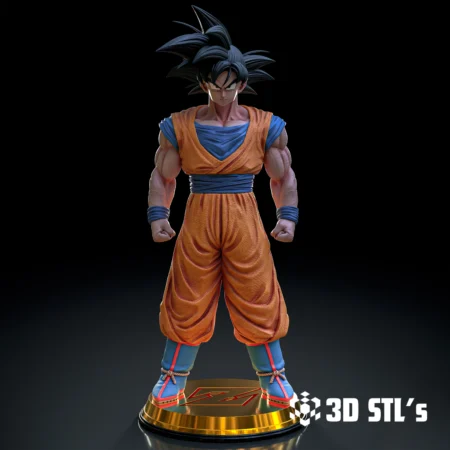 Goku STL 3D Print Model