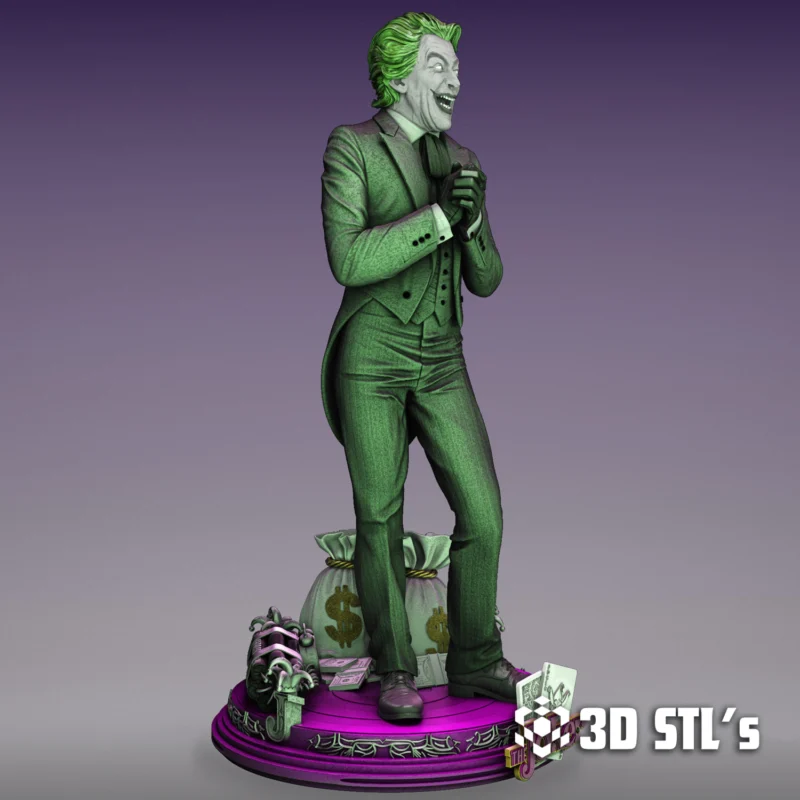 Joker Cesar Romero STL 3D Print Model