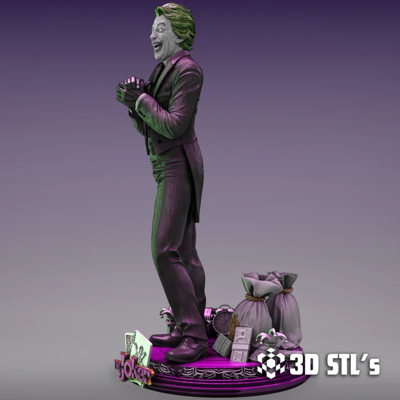 Joker Cesar Romero STL 3D Print Model