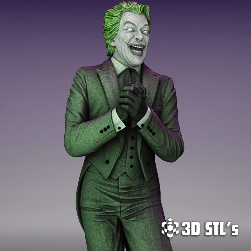 Joker Cesar Romero STL 3D Print Model