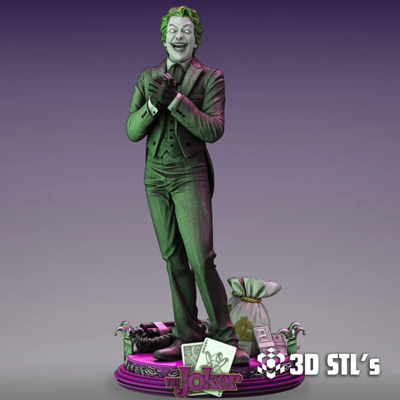 Joker Cesar Romero STL 3D Print Model