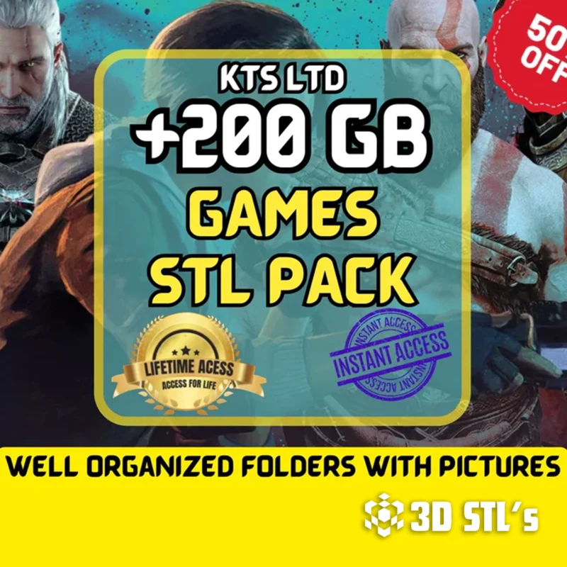 MEGA PREMUIM STL Pack Bundle