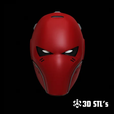 Red Hood Knight OPS Helmet STL 3D Print Model