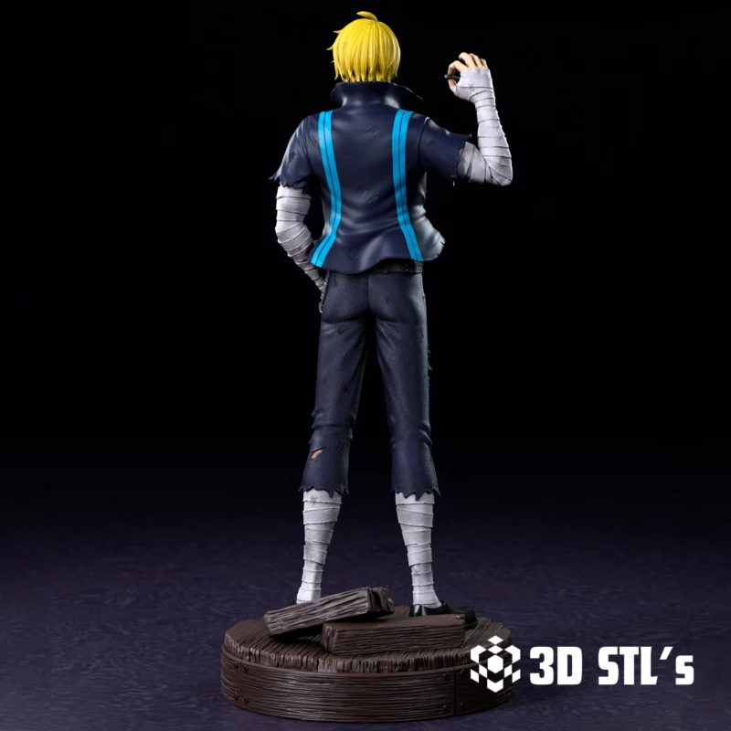 Sanji One Piece STL 3D Print Model