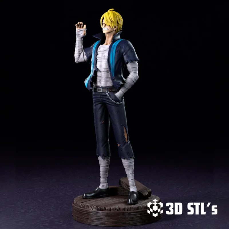 Sanji One Piece STL 3D Print Model - Image 5