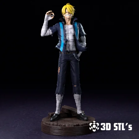 Sanji One Piece STL 3D Print Model