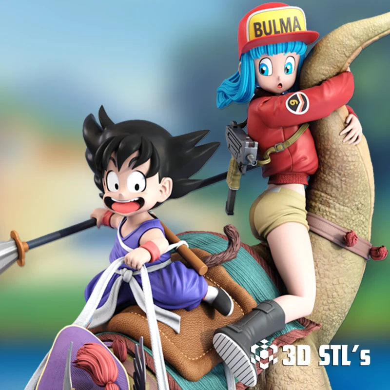 Son Goku Diorama STL 3D Print Model