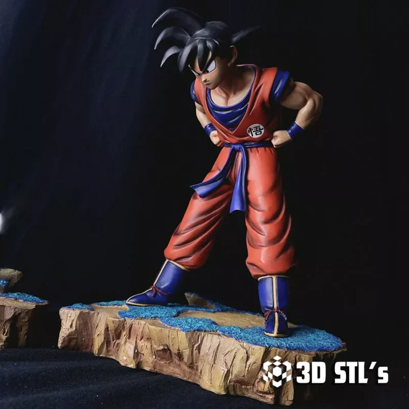 Son Goku and Frieza STL 3D Print Model