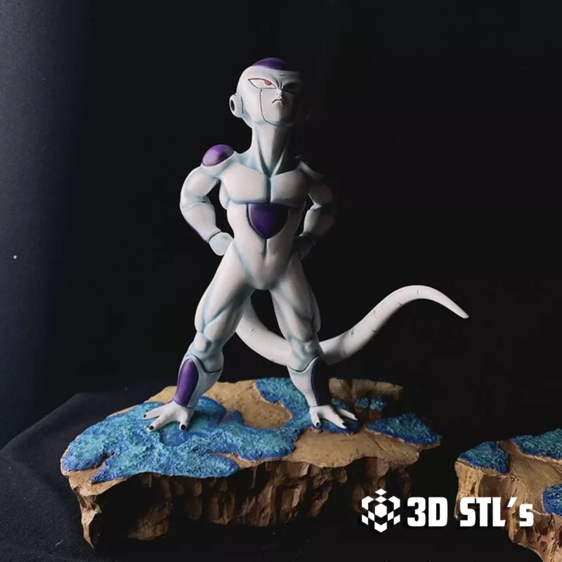 Son Goku and Frieza STL 3D Print Model