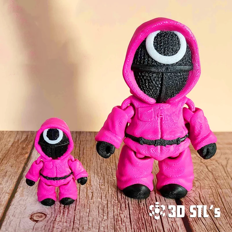 Squid Game Soldiers STL 3D Print Model