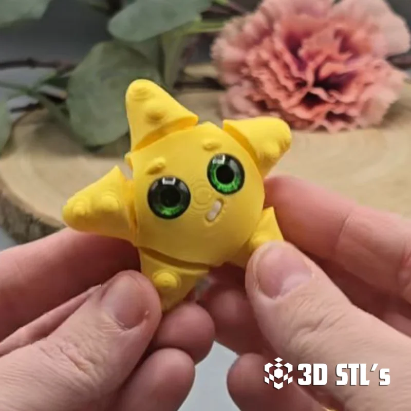 Starfish STL 3D Print Model