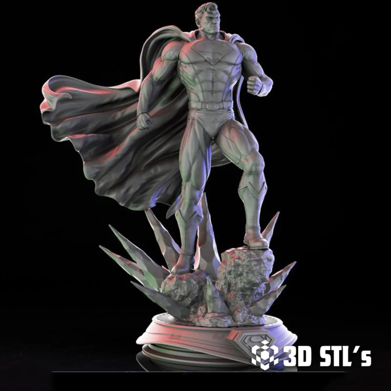 Superman STL 3D Print Model