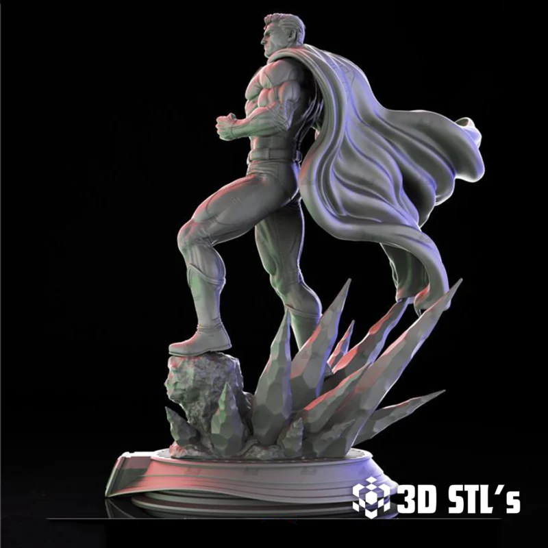 Superman STL 3D Print Model