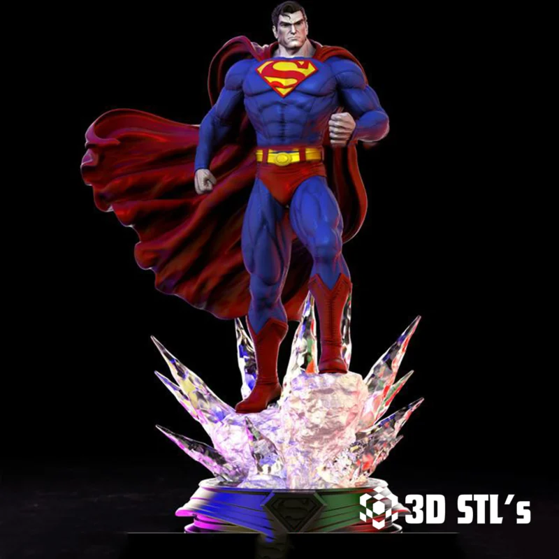 Superman STL 3D Print Model