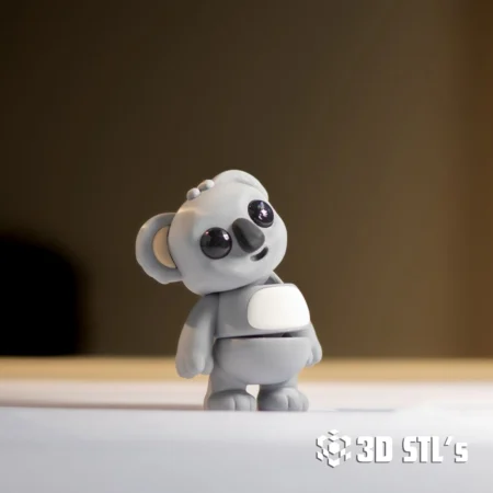 Tiny Koala STL 3D Print Model