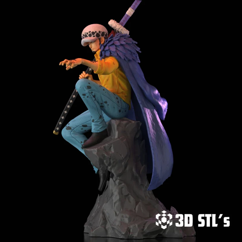 Trafalgar D Water Law STL 3D Print Model