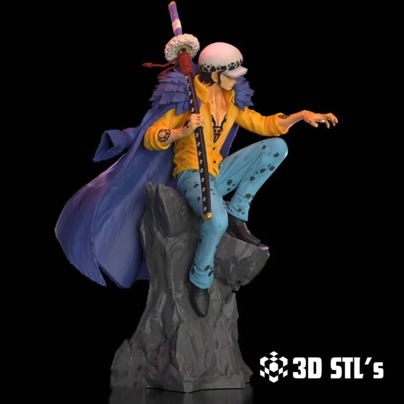 Trafalgar D Water Law STL 3D Print Model