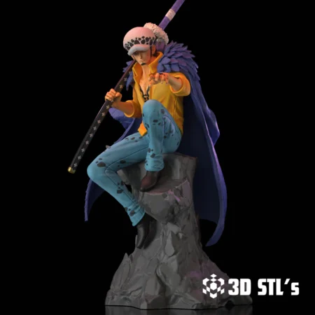 Trafalgar D Water Law STL 3D Print Model