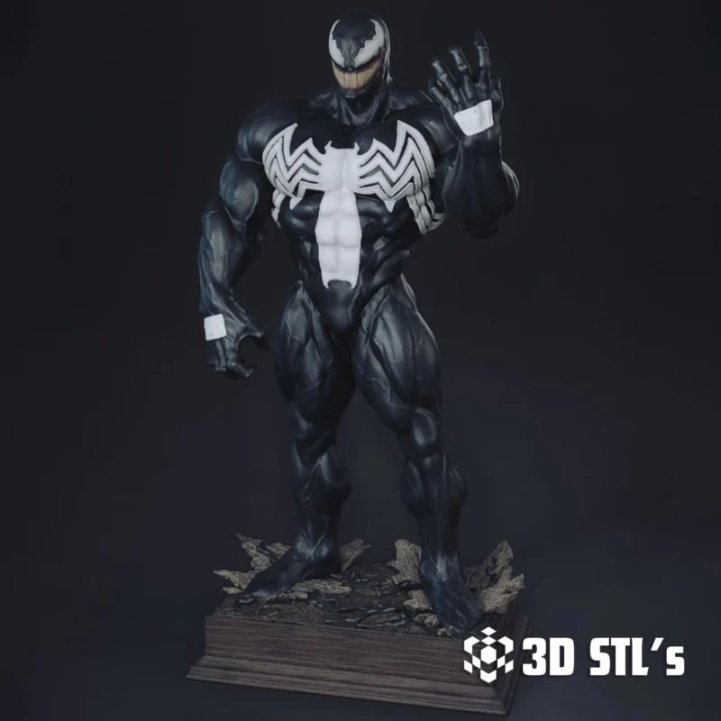 Venom STL 3D Print Model