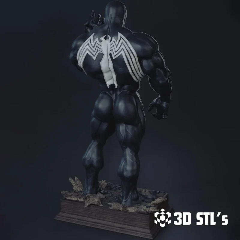 Venom STL 3D Print Model - Image 3