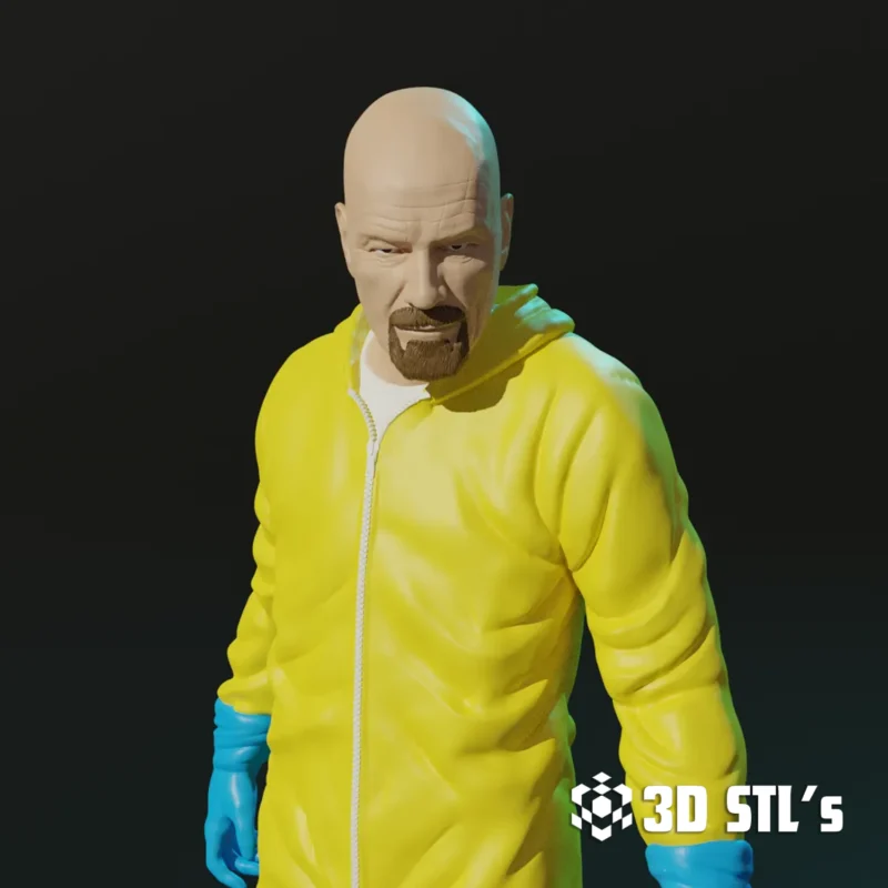 Walter White STL 3D Print Model