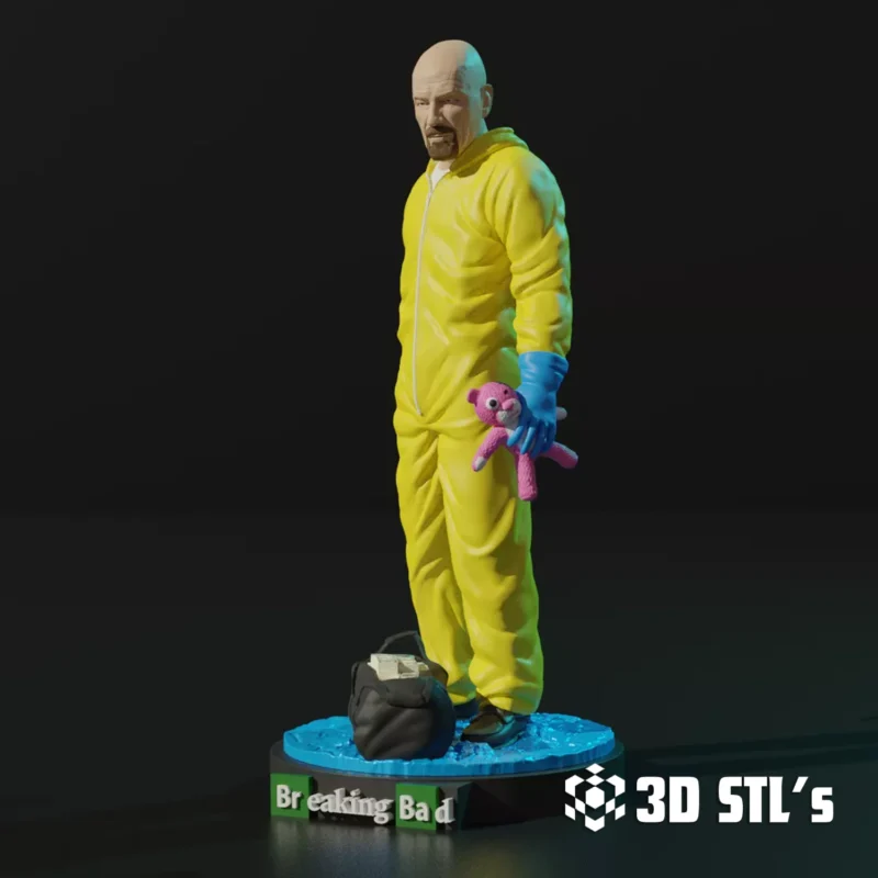 Walter White STL 3D Print Model