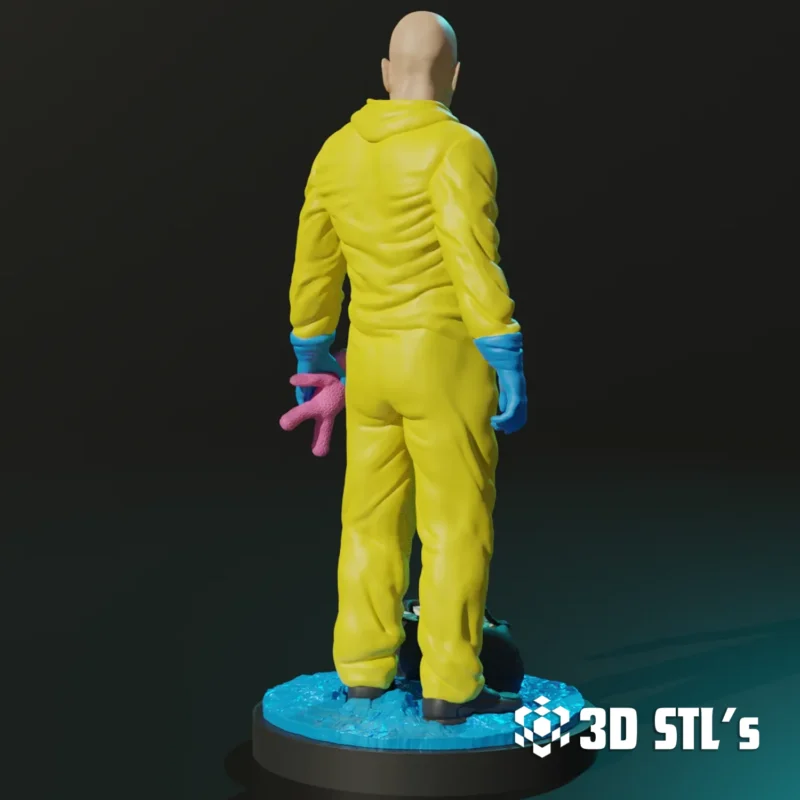 Walter White STL 3D Print Model