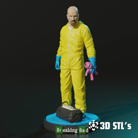 Walter White STL 3D Print Model