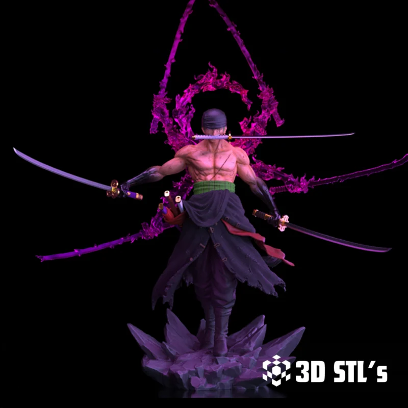 Zoro Ashura STL 3D Print Model