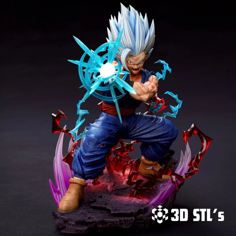 Beast Gohan STL 3D Print Model