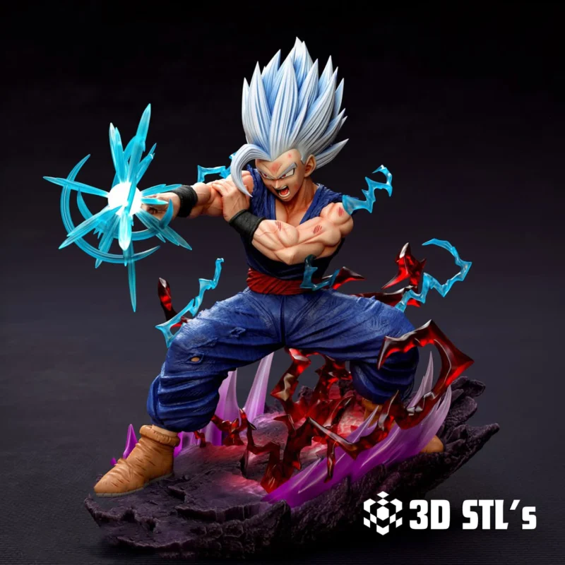 Beast Gohan STL 3D Print Model