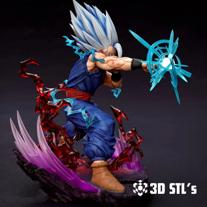 Beast Gohan STL 3D Print Model