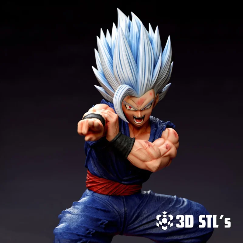 Beast Gohan STL 3D Print Model