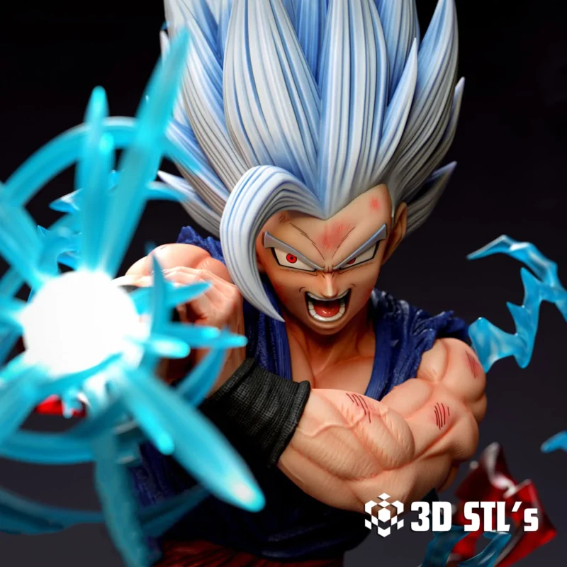 Beast Gohan STL 3D Print Model