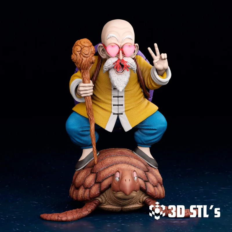 Maestro Roshi STL 3D Print Model