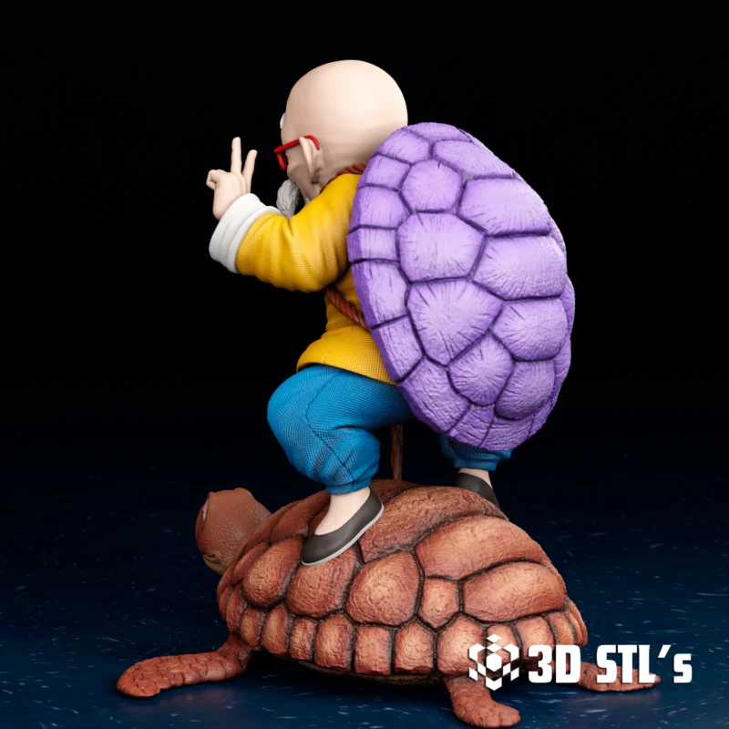 Maestro Roshi STL 3D Print Model